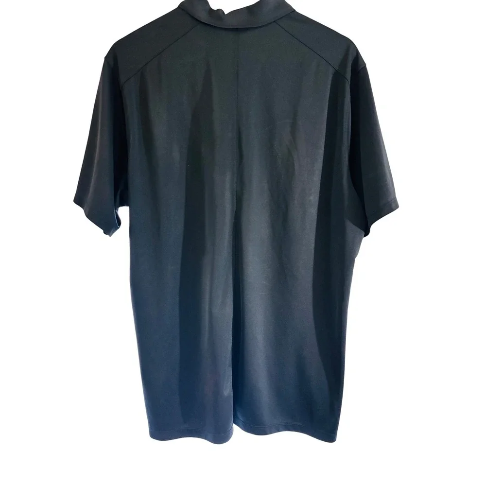 Nike Golf USC Trojans Dri-FIT Polo Shirt Mens Black Short Sleeve NCAA Large - Picture 6 of 6